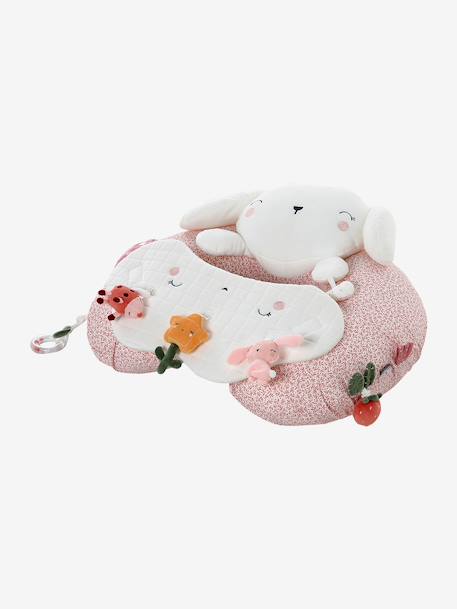 Cushion for Babies, Designed for Discovery ecru+Enchanted Forest+Pink World+red+white 