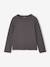 Pack of 3 long-sleeved T-shirts for girls ecru+ink blue+vanilla 