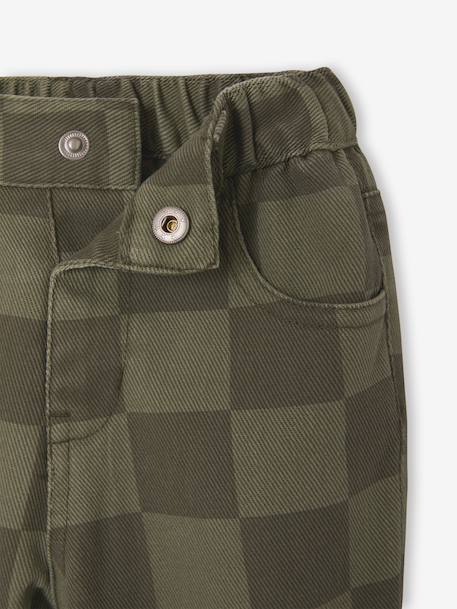Trousers for baby khaki 