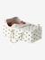 Carrycot for Dolls in Cotton Gauze black+rose+yellow 