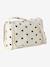 Premium Doll Changing Bag + Nappy + Bib black+ecru 