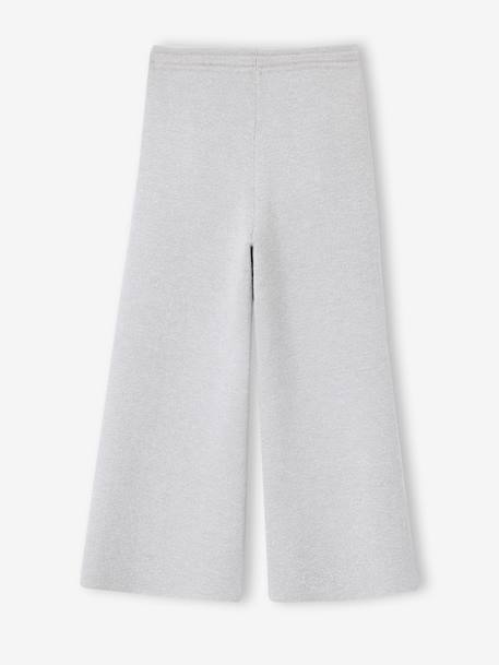 Wide-leg leggings for girls grey 