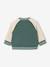 Zip-up teddy jacket for baby emerald green 