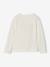 Long-sleeved T-shirt for girls ecru 