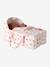 Carrycot for Dolls in Cotton Gauze black+rose+yellow 