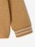 Long-sleeved hooded T-shirt for baby boys ochre 