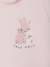 Pack of 2 baby sleepsuits with front opening cappuccino+pale pink+sage green 