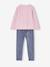 Pack of 2 pyjamas for girls slate blue 