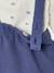Baby bodysuit and trousers set medium blue 
