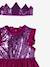 Princess Costume with Veil & Crown Blue+Gold+Pink+plum 