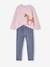Pack of 2 pyjamas for girls slate blue 