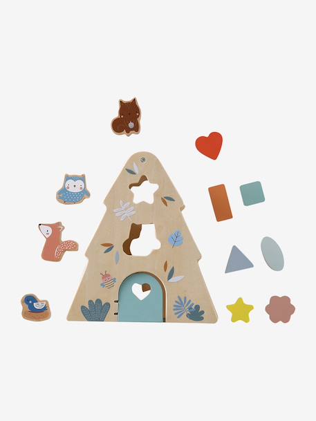FSC® wooden shape-sorting tree wood 