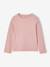 Pack of 3 long-sleeved T-shirts for girls ecru+ink blue+vanilla 