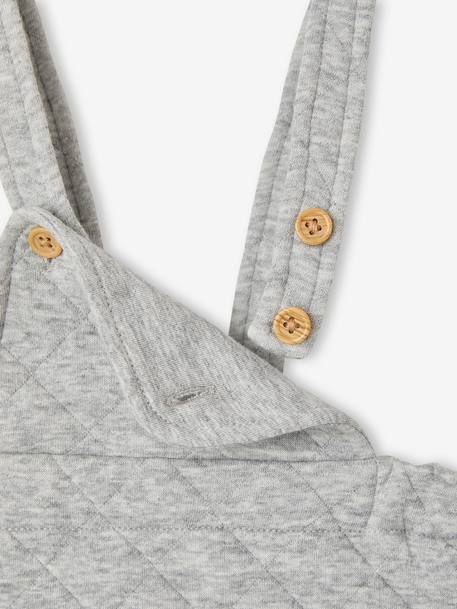 Customisable 3-piece baby set marl grey 