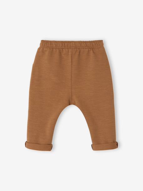 Baby Boys Fleece Trousers BEIGE LIGHT SOLID+caramel+Dark Blue+Green+taupe 