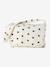Premium Doll Changing Bag + Nappy + Bib black+ecru 
