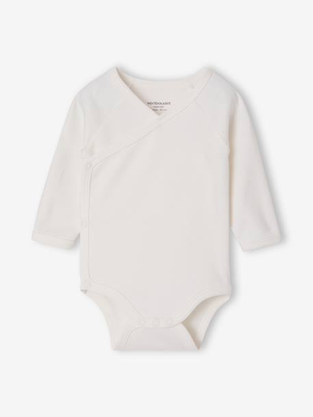 Pack of 5 evolving long-sleeved bodysuits for baby girls rose 