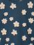 Long-sleeved T-shirt for girls ecru+grey+navy blue 