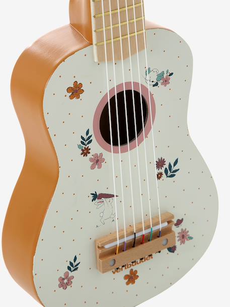 Wooden Guitar - FSC®100% Certified beige+rose 