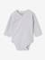 Pack of 3 long-sleeved newborn bodysuits for boys blue 