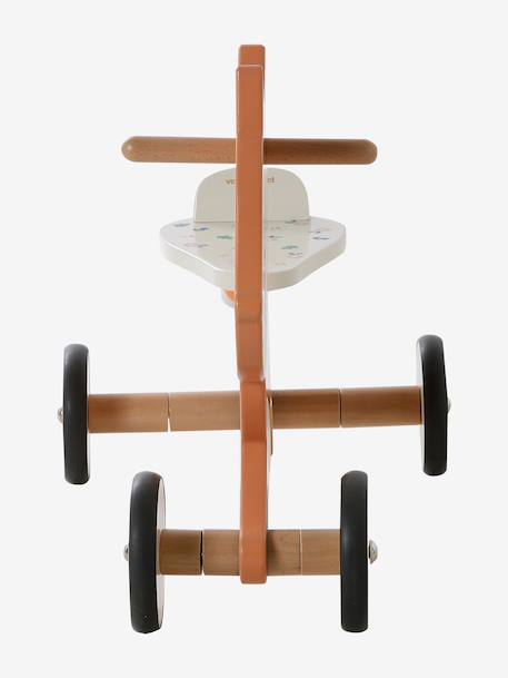 FSC 100% wooden fox ride-on toy orange 