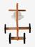 FSC 100% wooden fox ride-on toy orange 