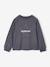 Long-sleeved T-shirt for girls ink blue+plum 