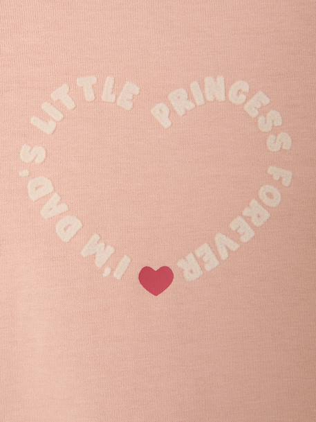 Long-sleeved T-shirt for baby girls rosy+vanilla 