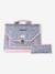 School bag for girls soft lilac 