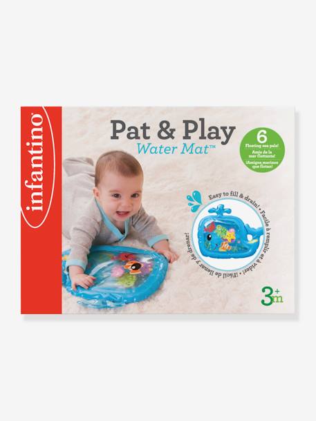 Sensory Pat & Play Water Mat, by INFANTINO Blue 