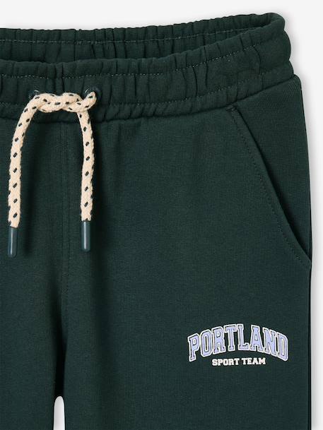 Jogging bottoms for boys beige+fir green+navy blue 