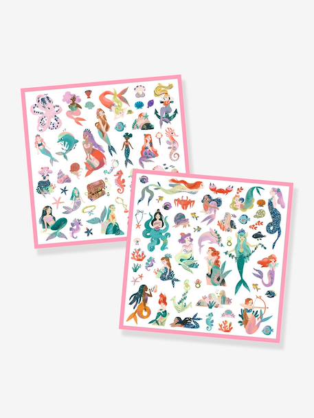 DJECO 160 mermaid stickers rose 
