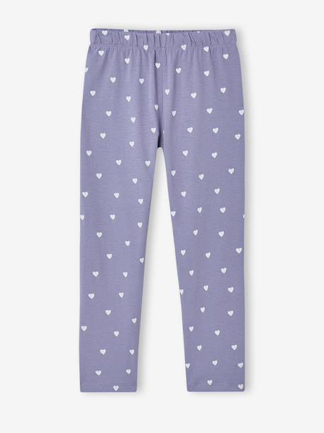 Pack of 2 long pyjamas for girls ecru 