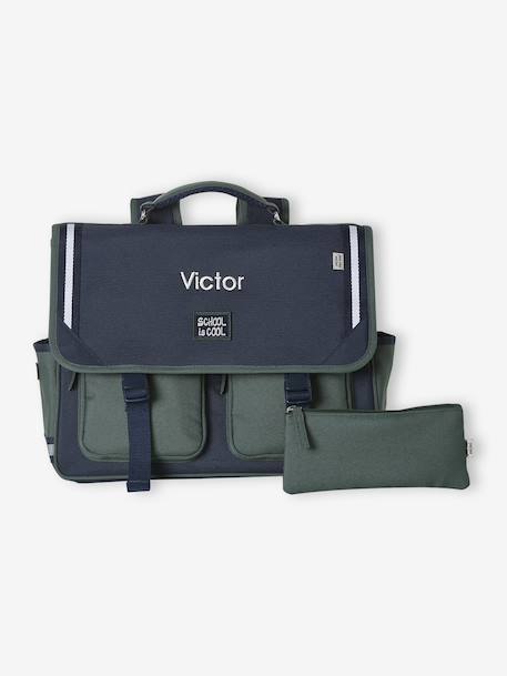 Charlie school bag for boys deep blue 