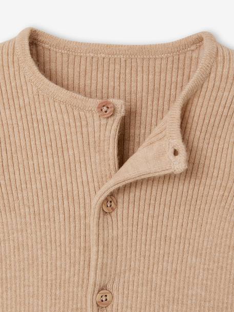 Unisex Combo: Jersey Knit Top & Trousers for Babies aqua green+beige+sage green+WHITE LIGHT SOLID 