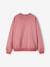 Sweatshirt for girls ecru+old rose 