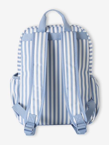 Personalised backpack for girls blue 