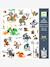 DJECO 160 knight stickers blue 