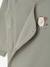 Pack of 2 long-sleeved newborn bodysuits cappuccino+pale pink+sage green 
