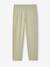 Pack of 2 long pyjamas for girls sage green 