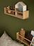 Set of 2 Book Shelves gold 