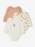 Pack of 3 long-sleeved bodysuits for baby hazel 