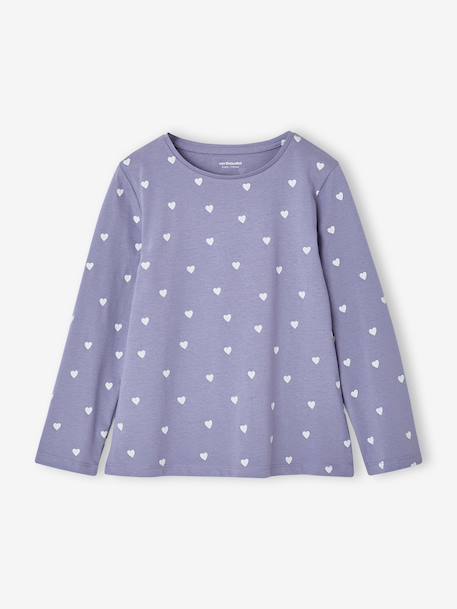 Pack of 2 long pyjamas for girls ecru 