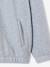 Boys fleece sweatshirt with funnel neck marl grey 