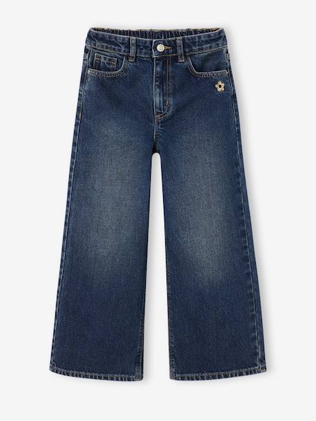 Wide Leg Jeans for Girls black denim+bleached denim+blue+brut denim+denim grey+medium blue+stone 