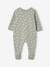 Pack of 2 baby sleepsuits with back opening sage green 