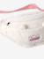 Corduroy Bumbag with Cat Design for Girls blush+double stone+pale blue+plum+printed brown+vanilla 