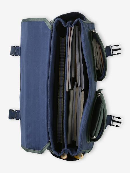 Charlie school bag for boys deep blue 