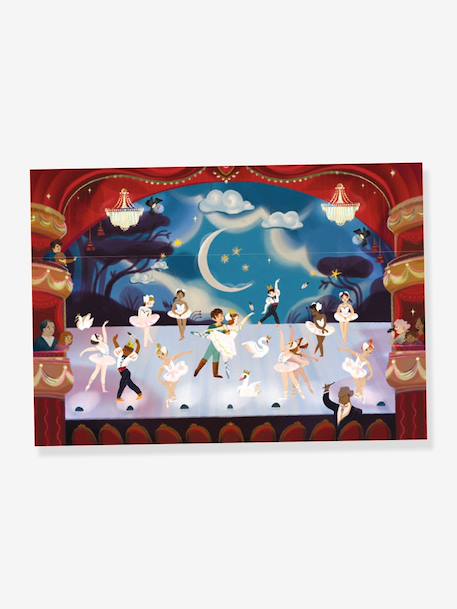 Rub-on transfers petit rat de l'opéra DJECO light pink 