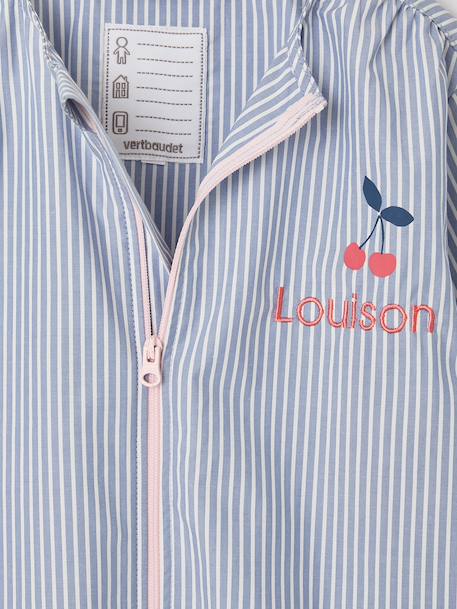 Customisable smock for girls blue 